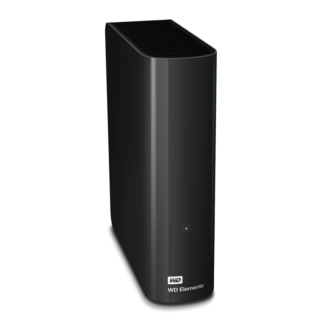 HDD extern WD, Elements, 16TB, 3.5, Black, USB 3.0, Negru