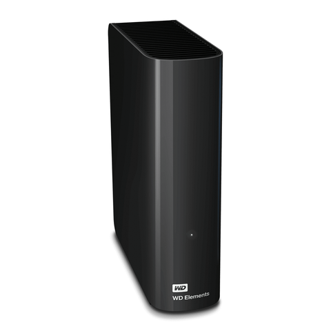 HDD extern WD, Elements, 16TB, 3.5, Black, USB 3.0, Negru