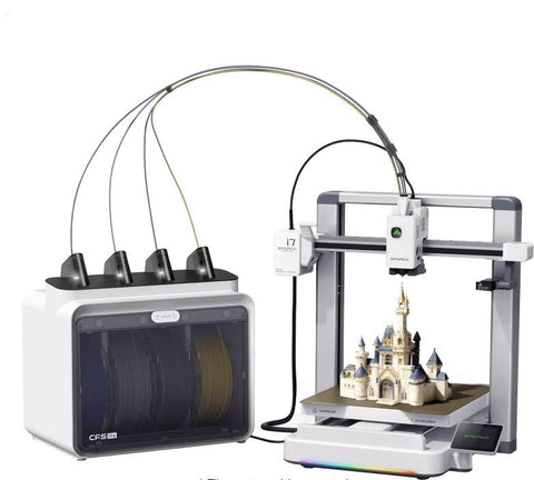 CREALITY SPARKX I7 COMBO FDM 3D PRINTER, Imprimanta 3D, Tehnologie FDM