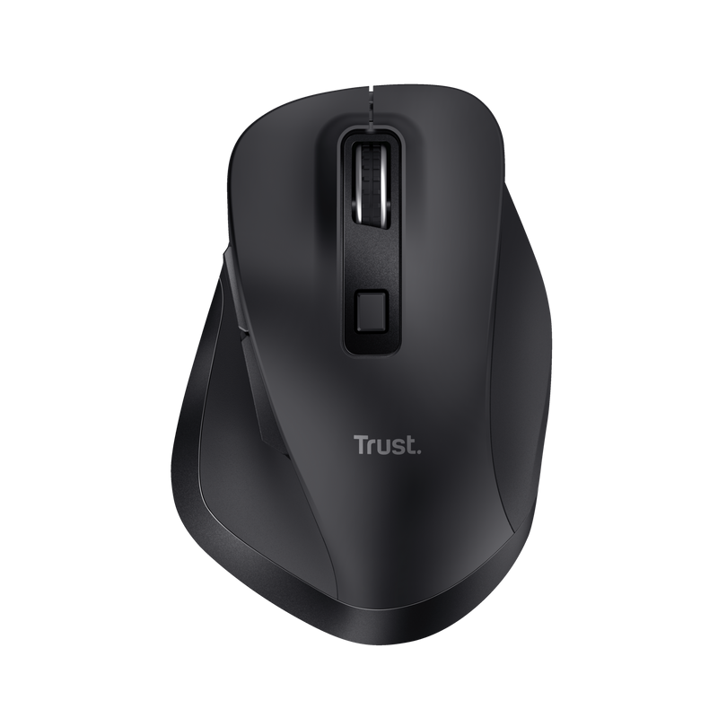 Mouse Trust Fyda ergonomic, reincarcabil, wireless RF 2.4GHz, USB2.0