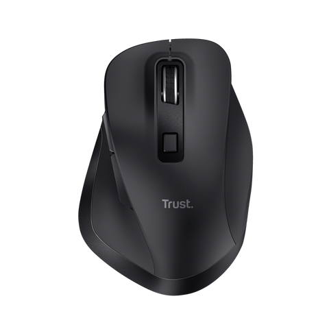 Mouse Trust Fyda ergonomic, reincarcabil, wireless RF 2.4GHz, USB2.0