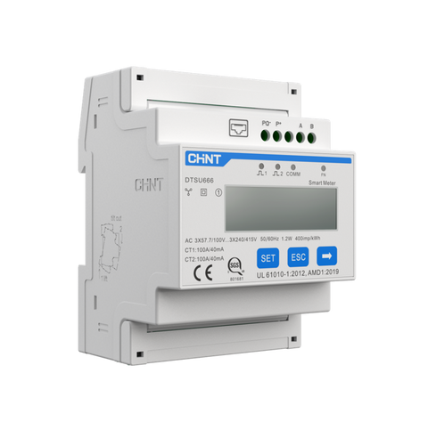 HYXI 3P smart meter DTSU666-100A