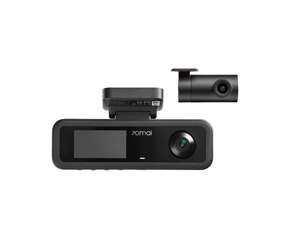 Set 2 camere 70mai Dash Cam 2K T400 cu 3 obiective (fata 2K)