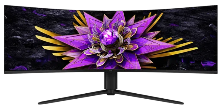 Monitor Gaming Curbat QD-mini LED TCL 57R94 57", Dual UHD (7680x2160)