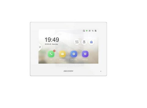 Monitor videointerfon Hikvision DS-KH6320Y-WTE2/WH, 2 fire