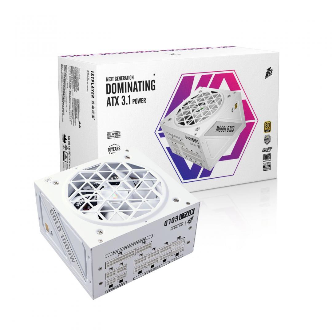 Sursă 1STPLAYER ngdp platium 1000W white