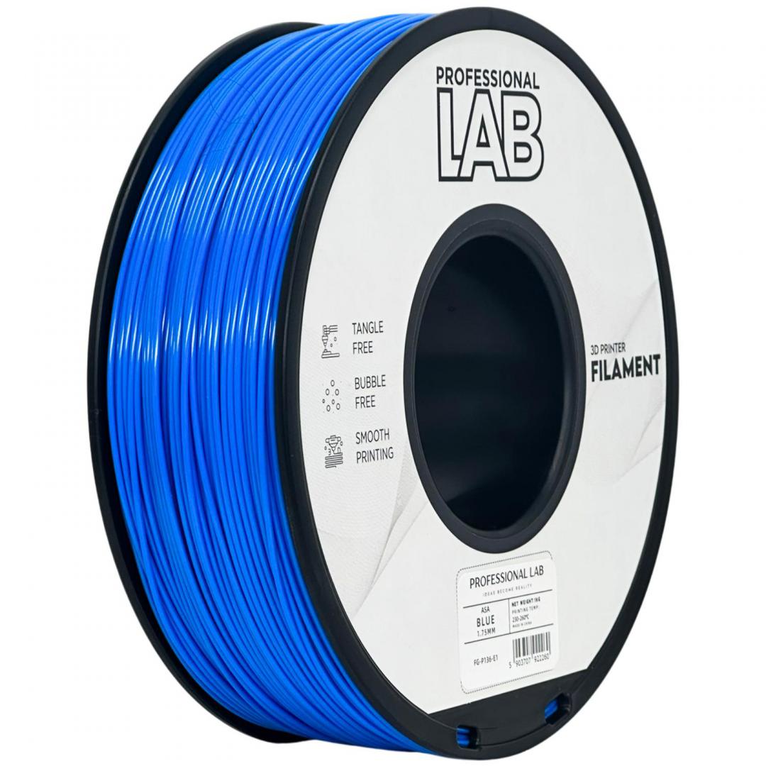 Filament 3D Proffesional Lab, Diamentru 1.75mm Professional lab (ASA BLUE | PROF. LAB)