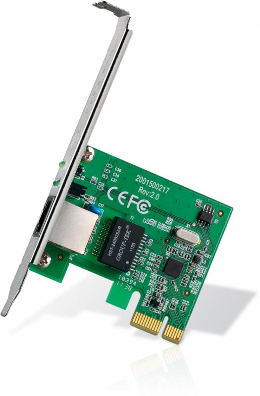 Placă de retea TP-Link, PCI-E, 32bit, Gigabit, Realtek RTL8168B
