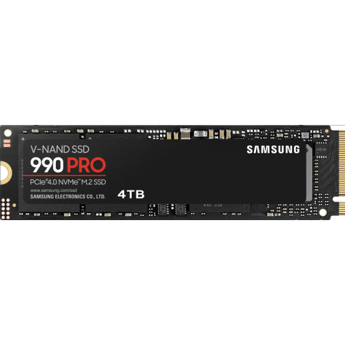SSD Samsung, 990 PRO, 4TB, M2, PCIe 4.0, NVMe