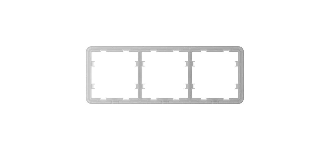 Ramă pentru 3 întrerupătoare/prize, Ajax Frame (3 seats) [55]
