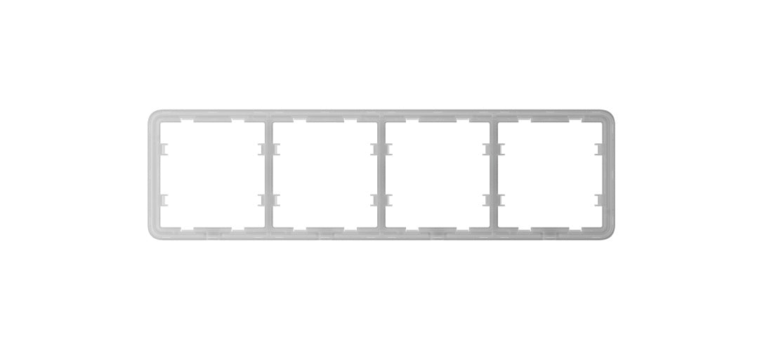 Ramă pentru 4 întrerupătoare/prize, Ajax Frame (4 seats) [55]