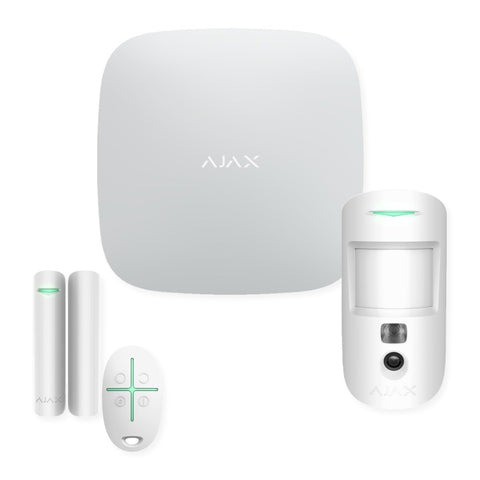 Kit sistem de alarmă wireless cu verificare foto, Ajax StarterKit Cam