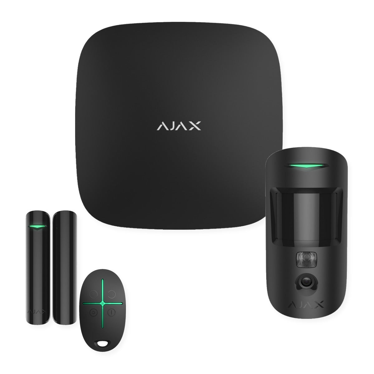 Kit sistem de alarmă wireless cu verificare foto și LTE, Ajax StarterKit Cam Plus