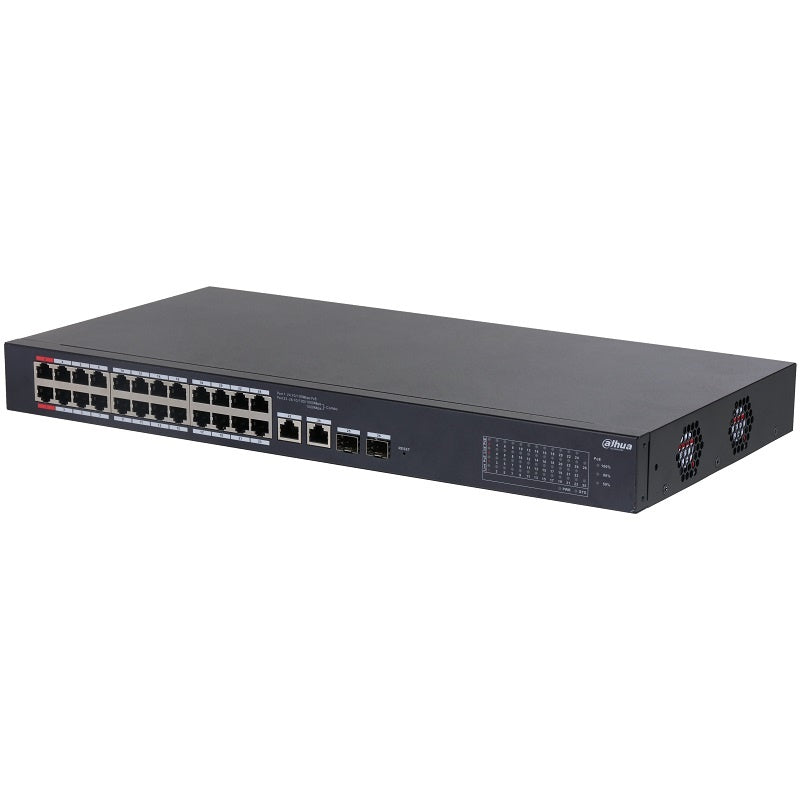 Switch PoE Cloud Management 24 + 2 combo porturi Dahua CS4226-24ET-375