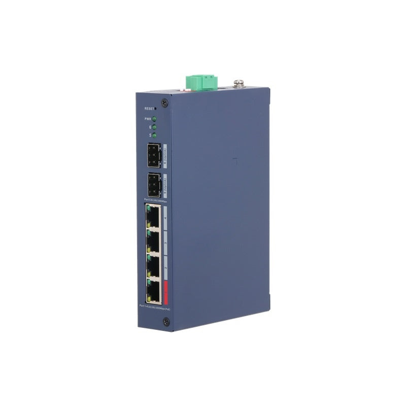 Switch PoE Gigabit industrial Cloud Management 4 + 2 SFP porturi Dahua CHS4206-4GT-90