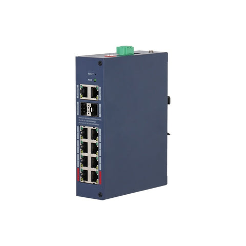 Switch PoE Gigabit industrial Cloud Management 8 + 2 + 2 porturi Dahua CHS4212-8GT-110