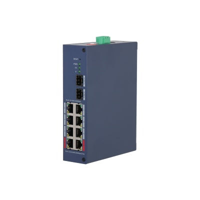 Switch PoE Gigabit industrial Cloud Management 8 + 2 SFP porturi Dahua CHS4210-8GT-110
