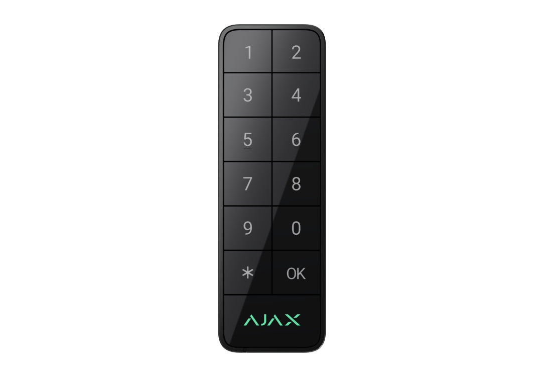Tastatură cu fir pentru exterior, Ajax Superior KeyPad Outdoor Fibra